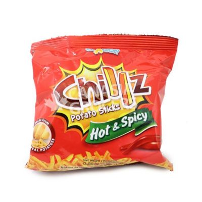 CHILLZ POTATO STICKS HOT AND SPICY