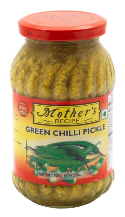 Mother Pickle Green Chili 500g