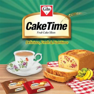 Gibs Plain Cake Slices 12s