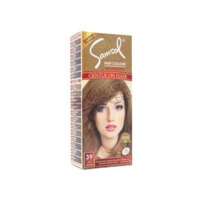 SAMSOL HAIR COLOUR 39 LIGHT BROWN 1PCS