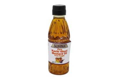 PURE KACHI GHANI MUSTARD OIL 200ML
