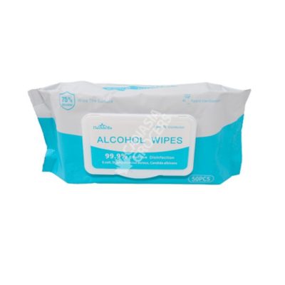 CLEAN AND DISINFECTION ALCOHOL 50 WIPES