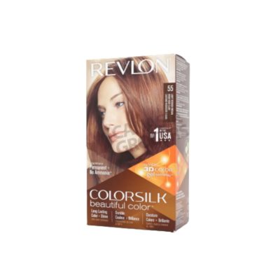 COLORSILK BEAUTIFUL COLOR 55 LIGHT REDDISH BROWN 1PCS